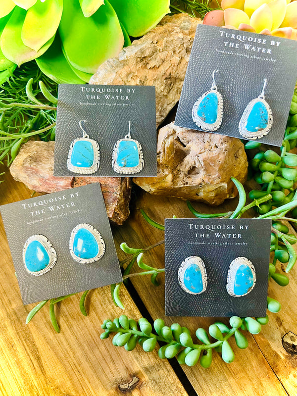 Sonoran Mnt. Turquoise Studs