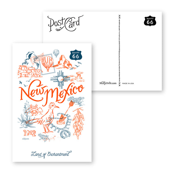 Post Card - New Mexico Design