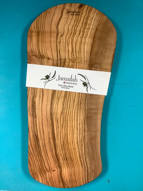 Pure Olive Wood - Rustic Charcuterie Board