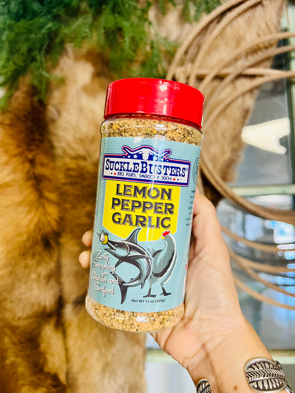 Suckle Busters Seasoning - Lemon Pepper Garlic