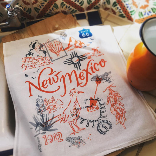 New Mexico Tea Towel