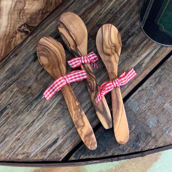 Pure Olive Wood - Small Spoon