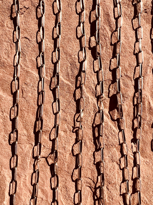 Sterling Silver Handmade Navajo 24” Chain