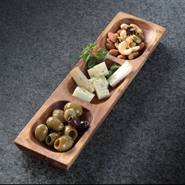 Pure Olive Wood - Snack Board