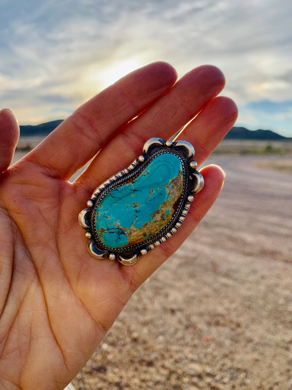 Ute Lake Turquoise Ring