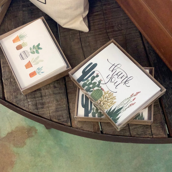 Hand Painted 8pack Note Cards