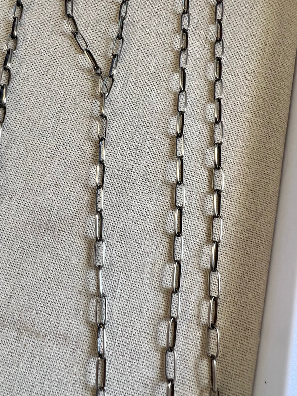 Navajo Sterling Silver Chain Necklace