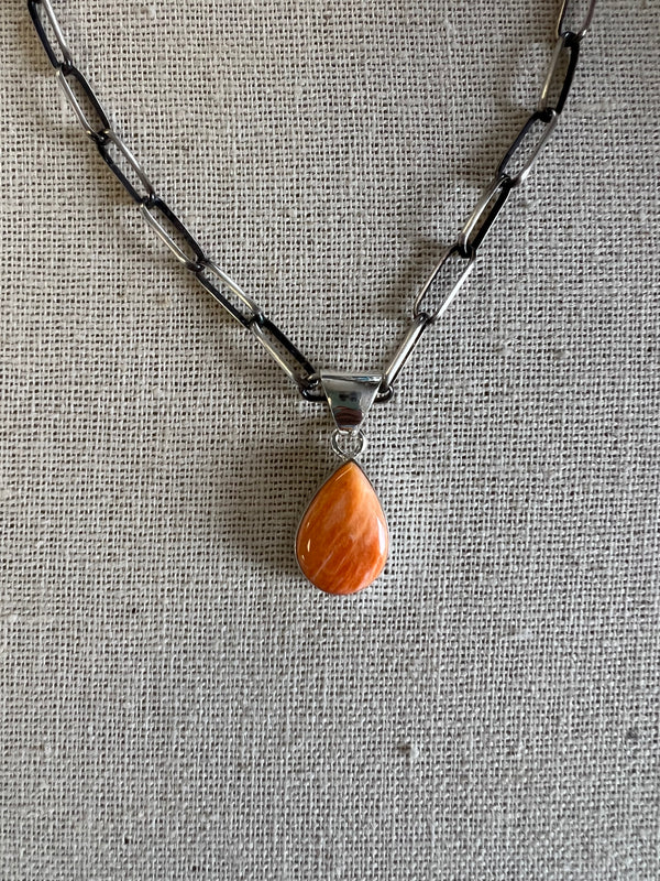 Burnt Orange Pendant