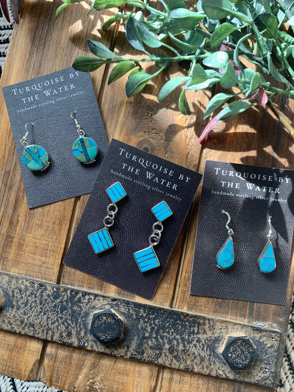 The Joanna Inlay Dangle Earrings