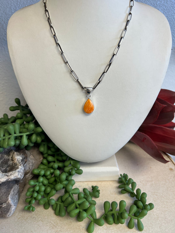 Burnt Orange Pendant