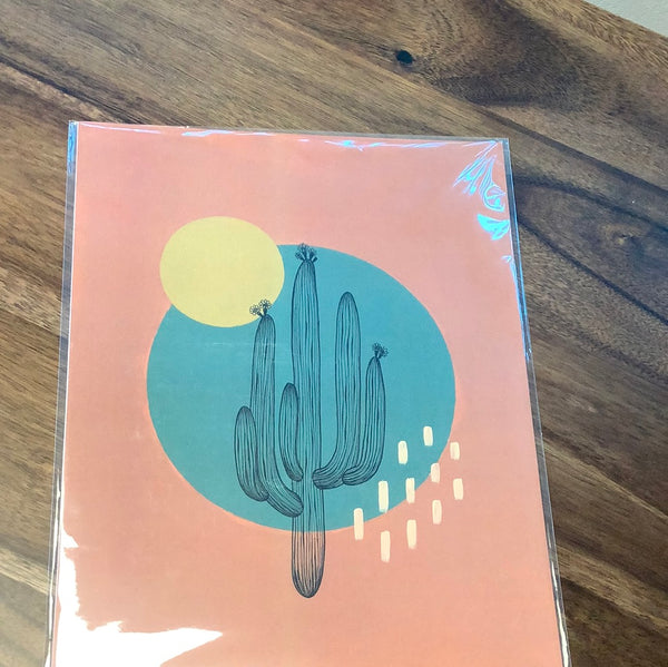 Hand Painted Print 11x14