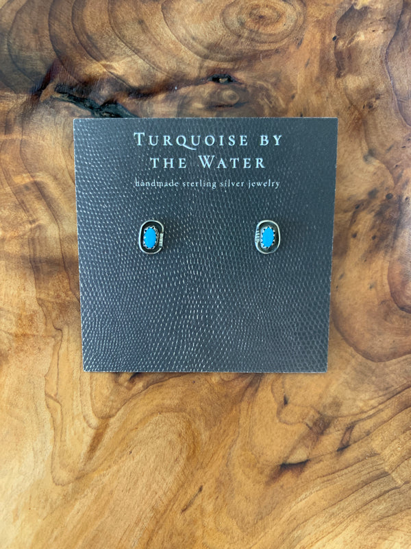 Vintage Studs • Turquoise