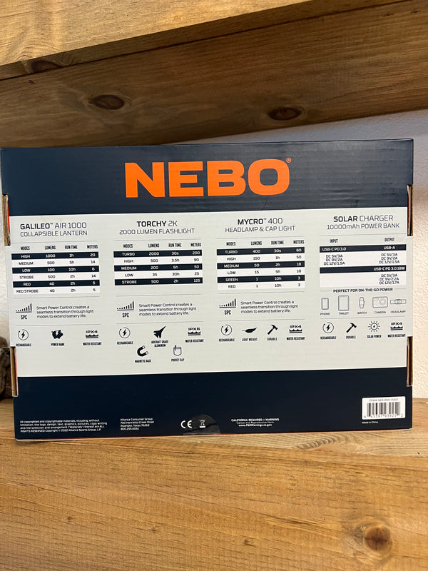NEBO - Emergency Kit / Light + Power