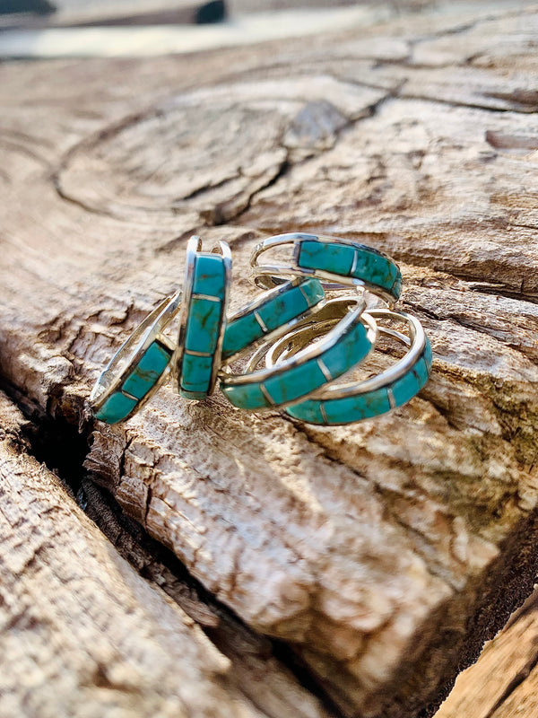 Simple Stacking Turquoise Ring