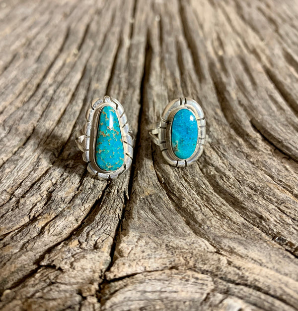 Turquoise Water Ring • Size 4.5